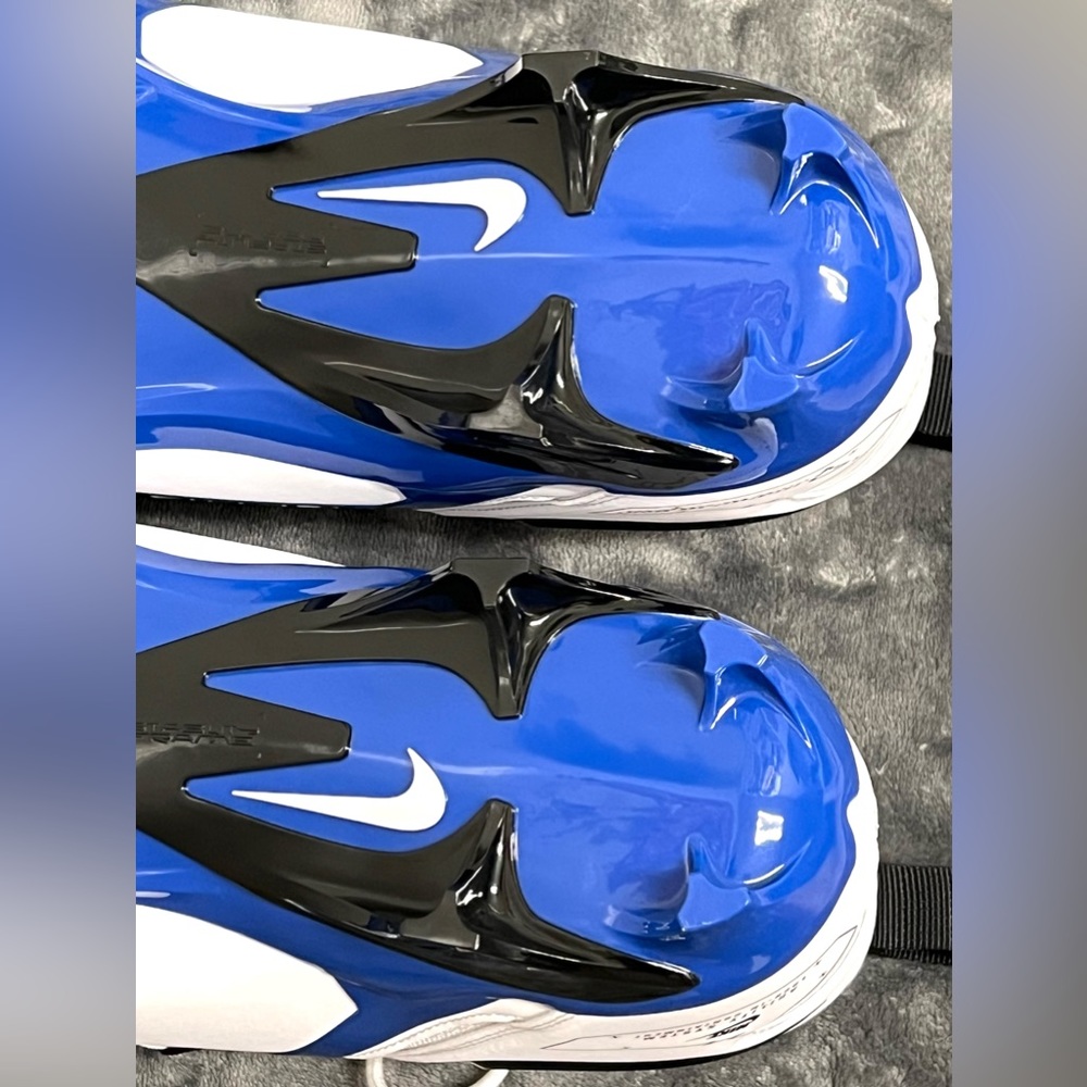 Nike Alpha Menace Pro 3 Football Men's Cleats White/Blue Size 13 NWOT CT6649-101 - Picture 10 of 15